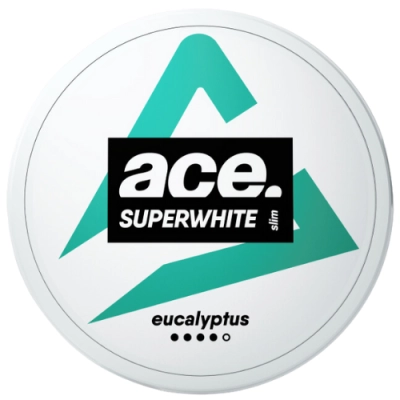 Nicotin pouches Ace Superwhite Eucalyptus  Slim 18 mg