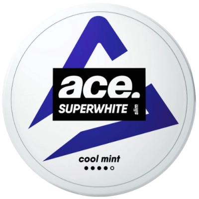 Nicotin pouches Ace Superwhite Cool Mint 18 mg