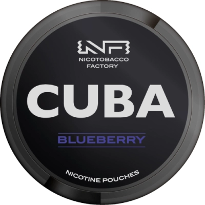 Nicotin pouches Cuba Black Blueberry 66 mg