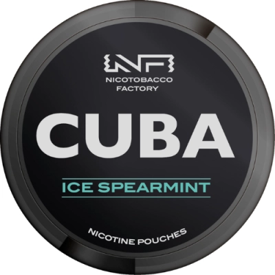 Nicotin pouches Cuba Black Ice Spearmint 66 mg