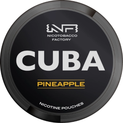 Nicotin pouches Cuba Black Pineapple 66 mg