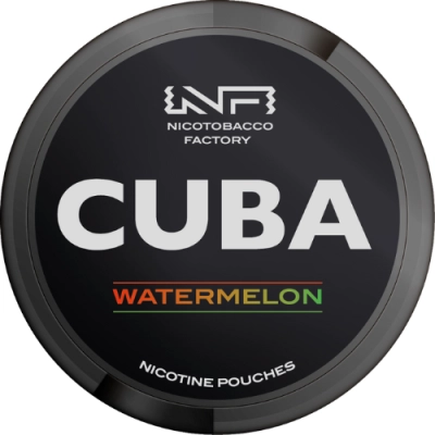 Nicotin pouches Cuba Black Watermelon 66 mg