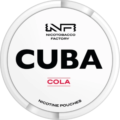 Nicotin pouches Cuba White Cola 25 mg