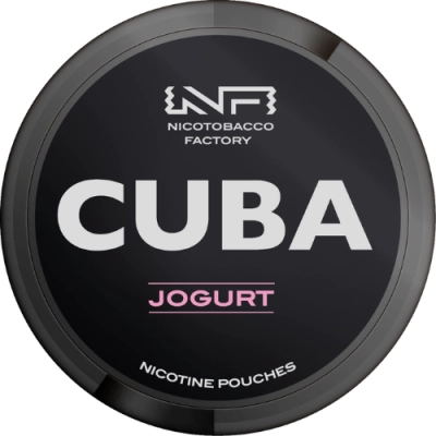 Nicotin pouches Cuba Black Jogurt 66 mg