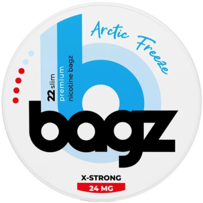 Nicotine pouches Bagz Arctic Freeze 24 mg