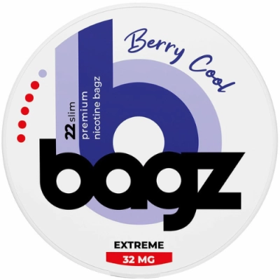 Nicotine pouches Bagz Berry Cool 32 mg