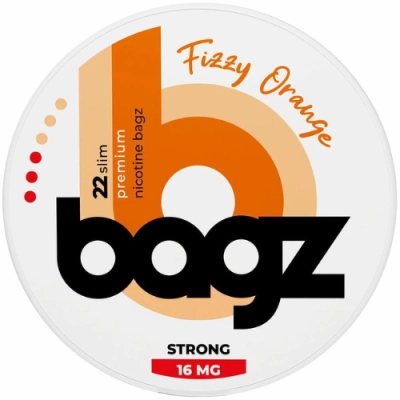 nicotine pouches Bagz Fizzy Orange 16 mg