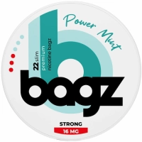 Bagz Power Mint 16 mg/g