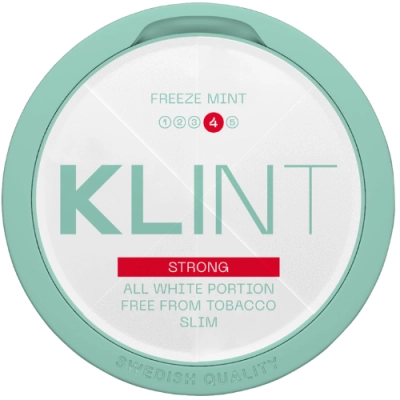 Nicotine pouches klint freeze mint 16 mg