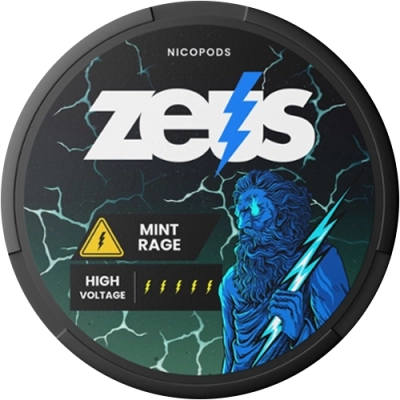 nicotine pouches Zeus Mint Rage 30 mg