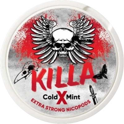 Nitotin pouches Killa X Cold Mint 16 mg