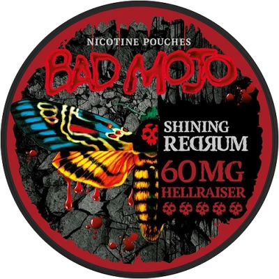nicotine pouches Bad mojo shinning redrum 60 mg