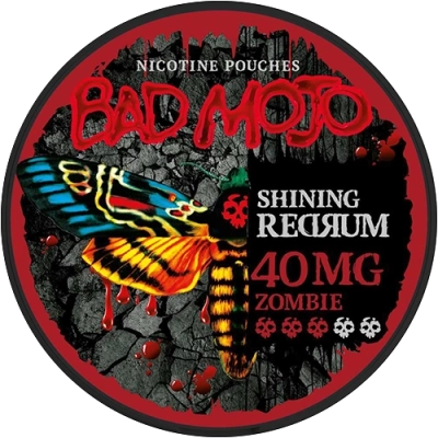 nicotine pouches Bad mojo shining redrum 40 mg