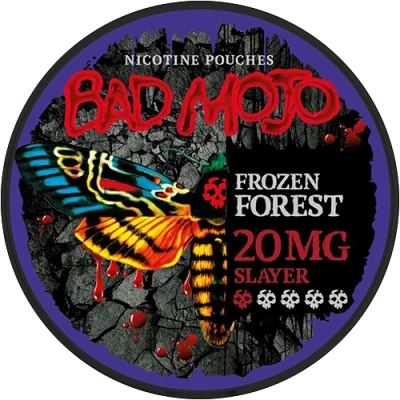 nicotine pouches Bad mojo frozen forest 20 mg