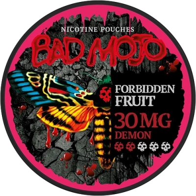 Nicotine pouches bad mojo forbidden fruit 30 mg