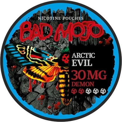 Nicotine pouches bad mojo Arctic evil 30 mg
