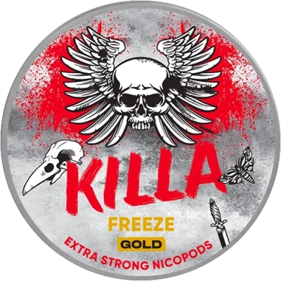 Nicotine pouches Killa Freeze Gold 16 mg