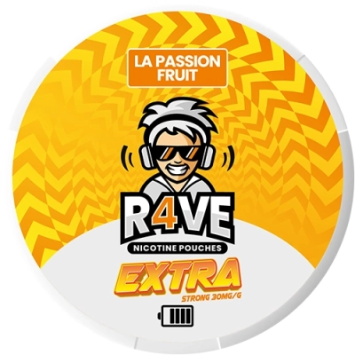 Nicotine pouches R4ve La Plassion Fruit 30 mg