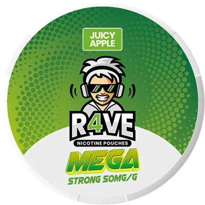 Nicotine pouches R4ve Juicy Apple 50 mg