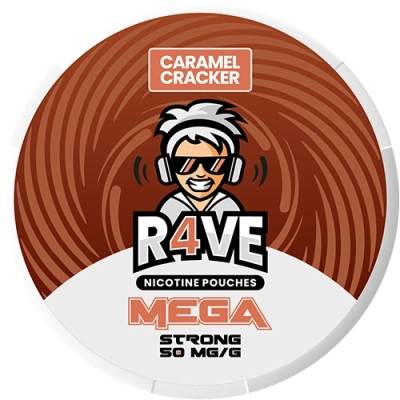 Nicotine pouches R4ve Caramel Cracker 50 mg