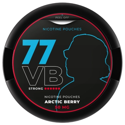 Nicotine pouches 77 VB Arctic Berry 50 mg