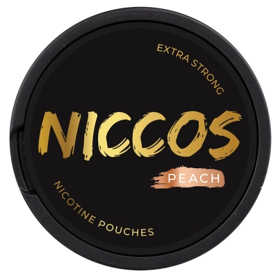 nicotine pouches Niccos X-Peach 43 mg