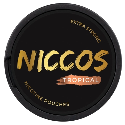 Nicotine pouches Niccos X-Tropical 43 mg