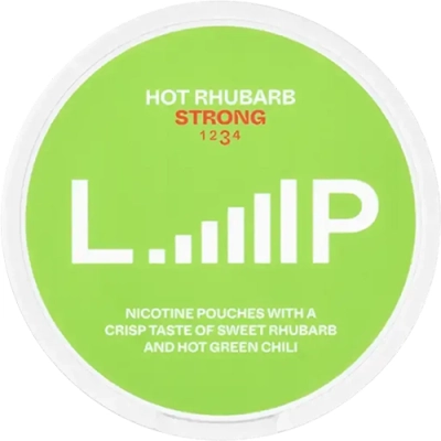 Nicotine pouches Loop Hot Rhubarb 15 mg