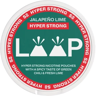 Nicotine pouches Loop Jalapeno Lime 25 mg