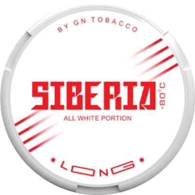nicotine pouches Siberia White Long 33 mg