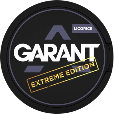Nicotine pouches Garant Extreme Licorice 50 mg