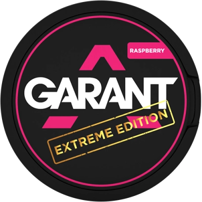 Nicotine pouches Garant Extreme Raspberry 50 mg