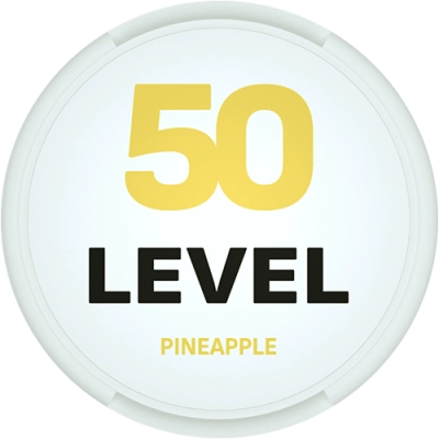 Nicotine pouches Level 50 Pineapple 50 mg