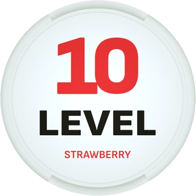 Nicotine pouches Level 10 Strawberry 10 mg