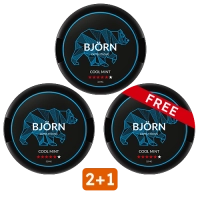 Set 2+1 Bjorn Cool Mint 32 mg/g