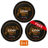 Set 2+1 Bjorn Mango 32 mg/g
