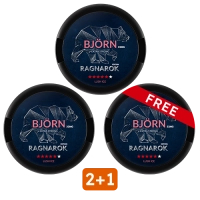 Sets 2+1 Bjorn Ragnarok Lush Ice 32 mg/g