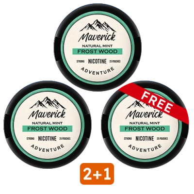 Maverick mint nicotine pouches