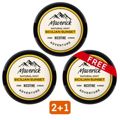 Maverick citrus nicotine pouches