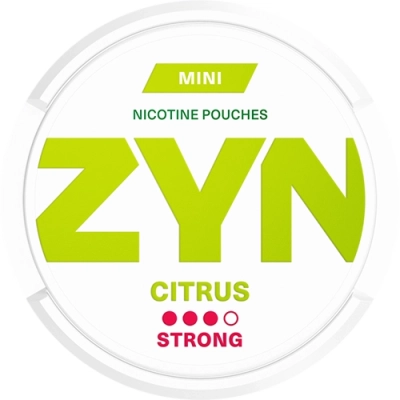 Woreczki nikotynowe Zyn Citrus Mini 15 mg