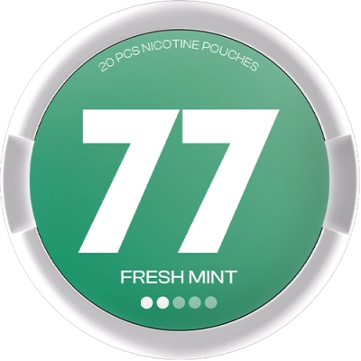 Woreczki nikotynowe 77 Fresh Mint 5,2 mg