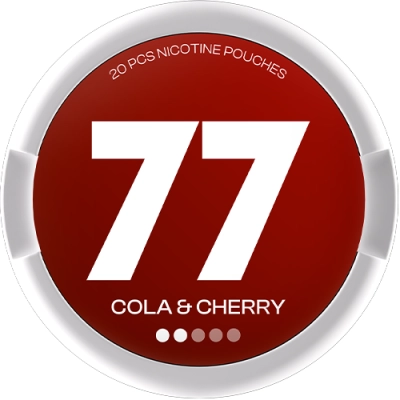 Woreczki nikotynowe 77 Cola &amp; Vherry 5,2 mg