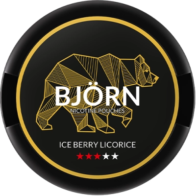 Bjorn Ice Berry Licorice 9,1 mg