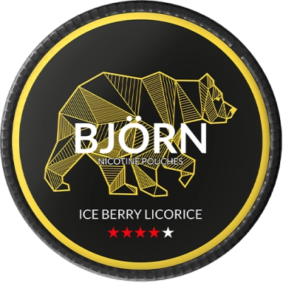 Bjorn Ice Berry Licorice 19,5 mg